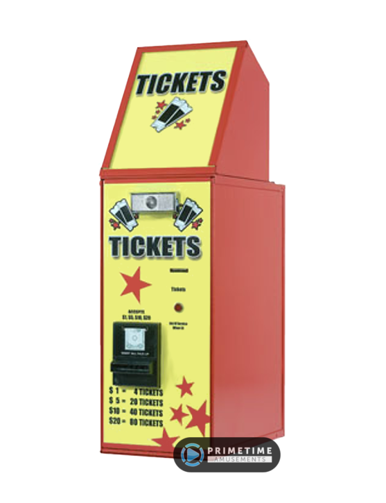 AC111 ticket dispenser (w/ optional marquee) by American Changer
