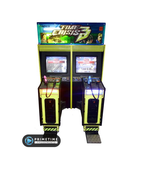 Time Crisis 3 twin arcade game by Namco