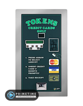 AC 2007 Rear-Loading Credit Card To Token Dispenser