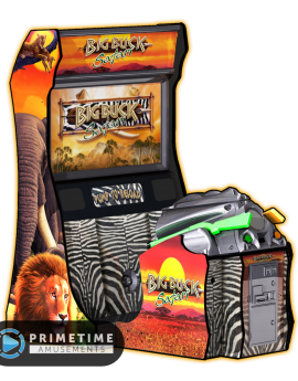 Big Buck Safari Deluxe Arcade Game By Raw Thrills