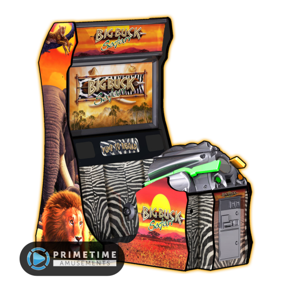 Big Buck Safari Deluxe Arcade Game By Raw Thrills