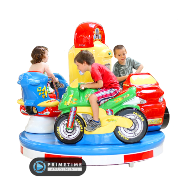Carousel Grand Prix Mix kiddie ride by Falgas