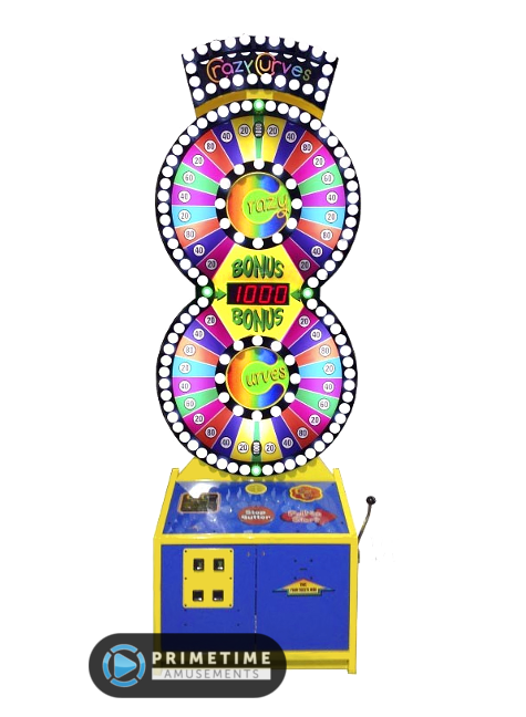 Crazy Curves redemption game by Skeeball Amusements