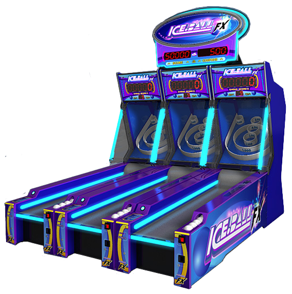 ICE Ball FX Alley Roller Arcade Redemption Machine For Sale