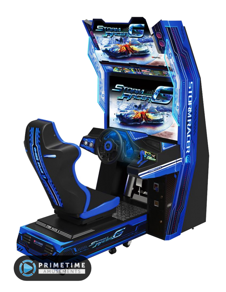 Storm Racer G Standard Racing Arcade Game by Sega / Wahlap