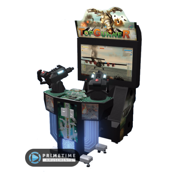 Top Gunner Standard video arcade game by InJoy Motion