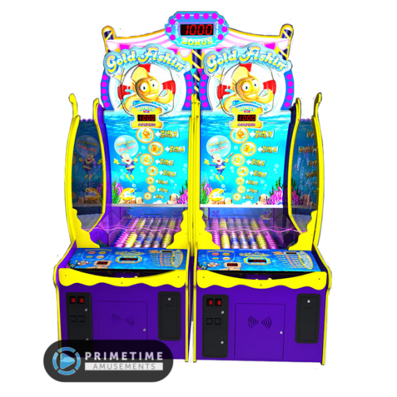 Gold Fishin' Deluxe Redemption Arcade Game by ICE