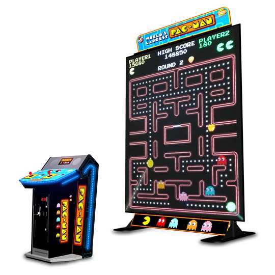 World's Largest Pac-Man arcade game