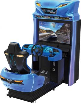 Storm Racer G Motion Deluxe Arcade Game