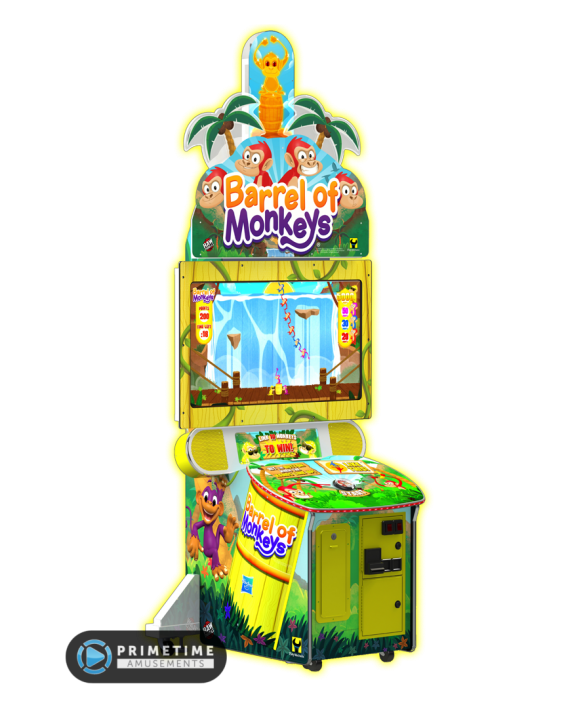 Barrel of Monkeys Video Redemption Arcade Game