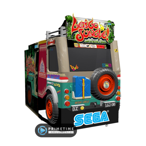 Let's Go Jungle theater cabinet arcade game by Sega Amusements