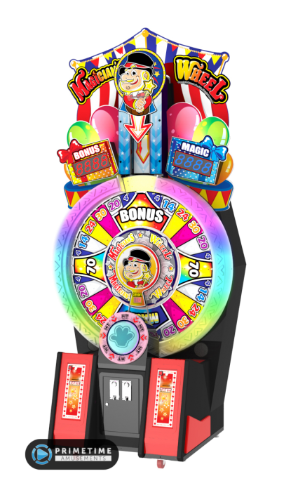 Magician's Wheel Ticket Redemption Arcade Game
