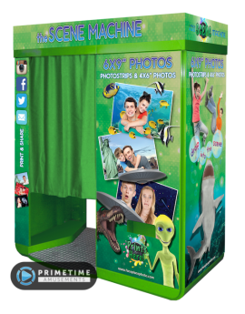 The Scene Machine photo booth by Apple Industries