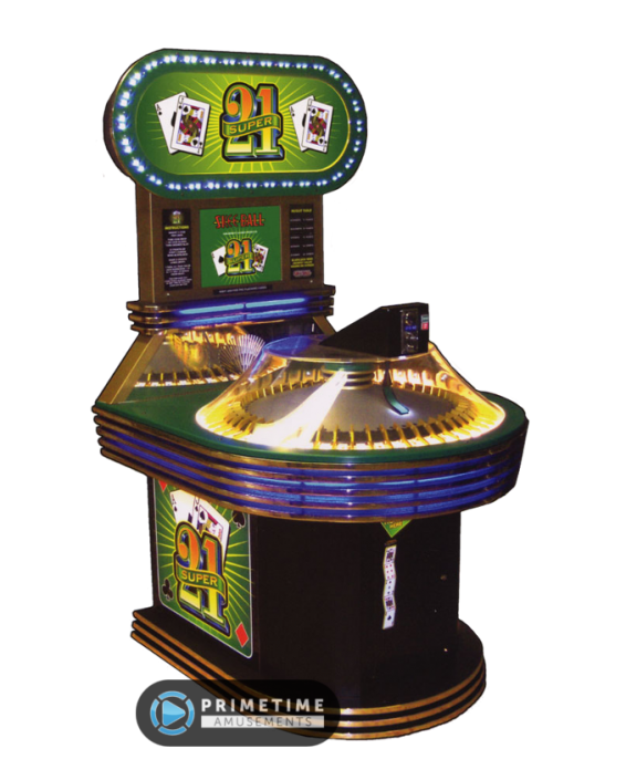 Super 21 quick coin redemption game by Skee Ball Amusements
