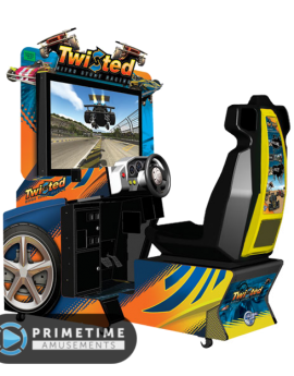 Twisted: Nitro Stunt Racing Deluxe Arcade Game by GlobalVR