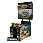 Big Buck HD Wild Panorama Arcade Game (prototype marquee)