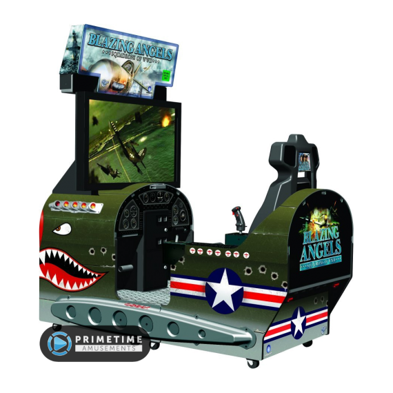 Blazing Angels Squadrons of WWII Deluxe Sit-Down Arcade Cabinet by GlobalVR