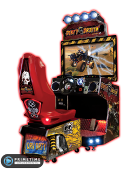 Dirty Drivin Arcade Racing Game by Raw Thrills