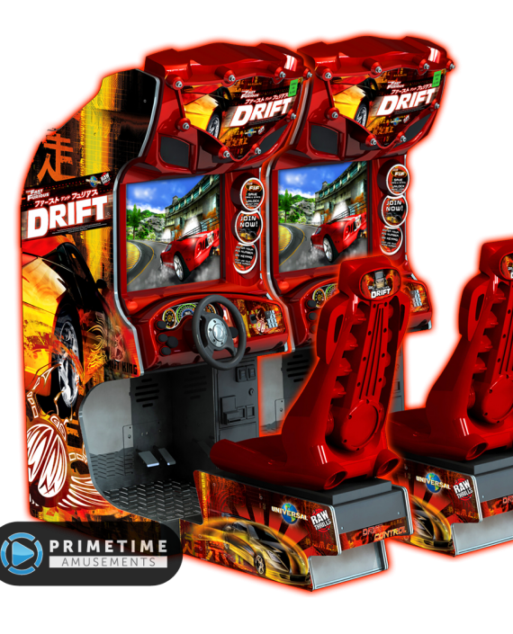 The Fast And The Furious DRIFT Twin Racing Arcade Game