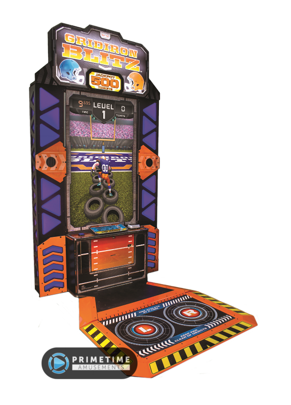 Gridiron Blitz video redemption arcade game by Bay Tek Games