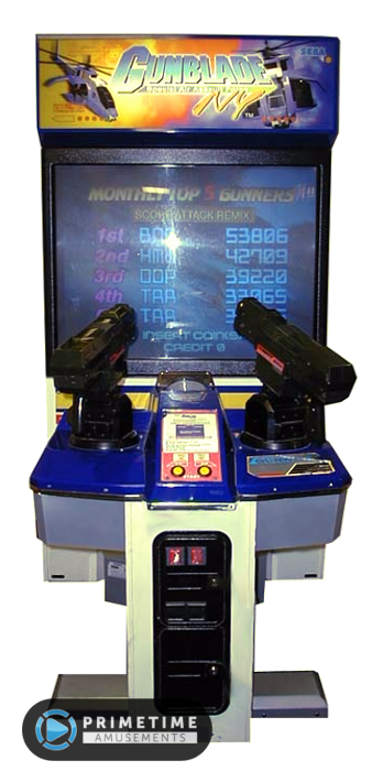 Gunblade NY video arcade game by Sega