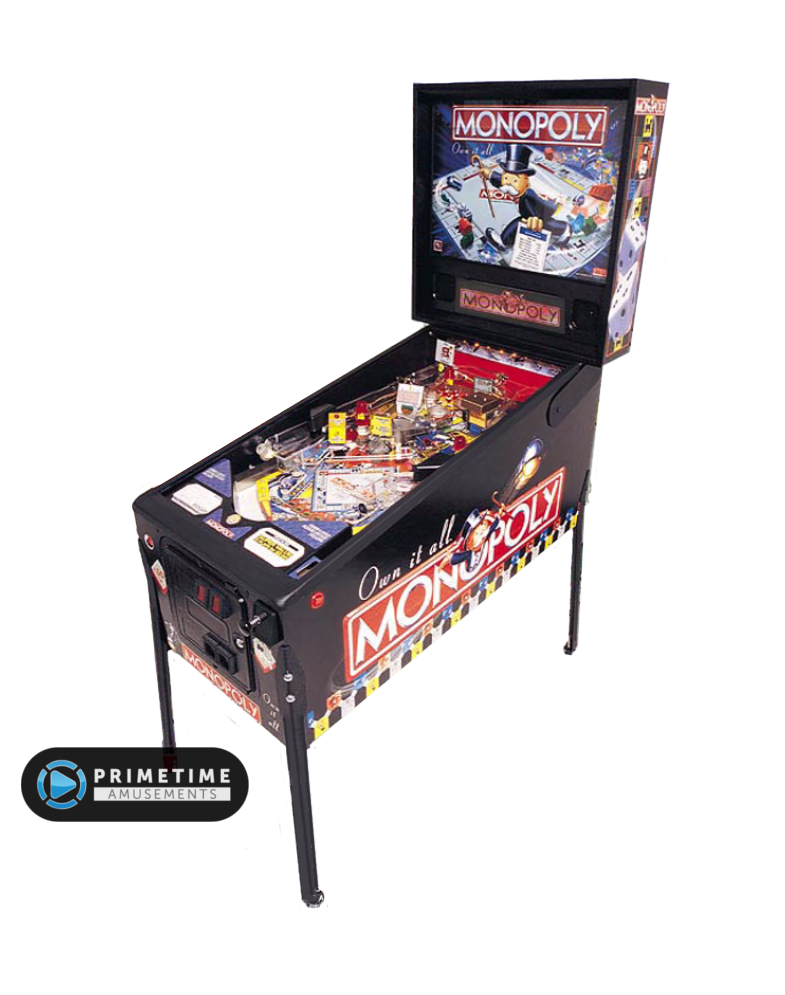 Monopoly Stern Pinball Game Flyer Brochure Ad