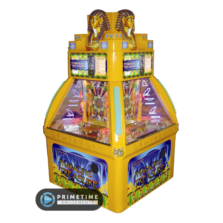 UNIS Pharaoh's Treasure 4 Player Coin Pusher Redemption Game – Game and  Sport World