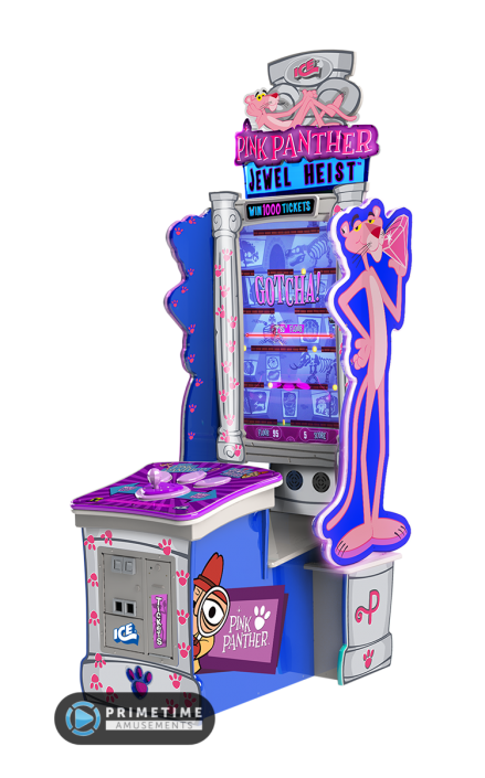 Pink Panther Jewel Heist Video Redemption Arcade Game by Play Mechanix / ICE