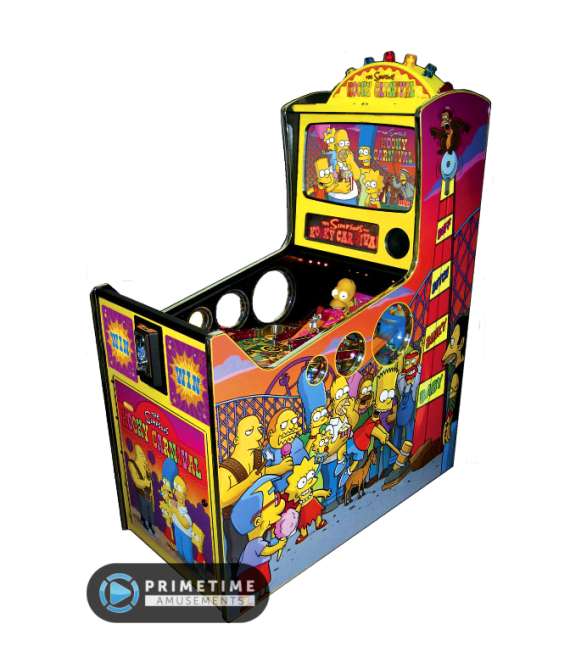 The Simpsons Kooky Carnival by Stern Pinball, quick coin redemption