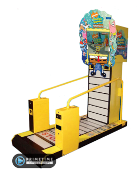 Spongebob Squarepants Ticket Boom Video Redemption Arcade Game by Sega