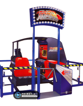 Thrill Rider motion simulator / virtual roller coaster by ICE