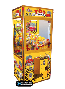 toy taxi crane