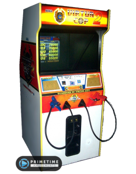 Virtua Cop 2 video arcade game by Sega Amusements
