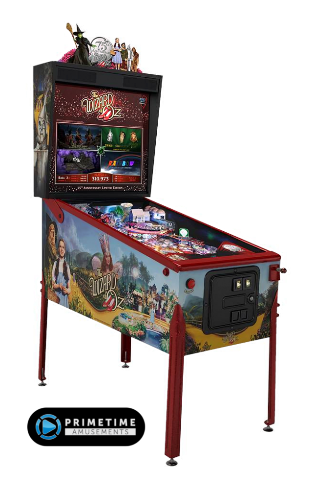 Wizard of Oz Pinball Machine, 75th Anniversary Edition by Jersey Jack Pinball