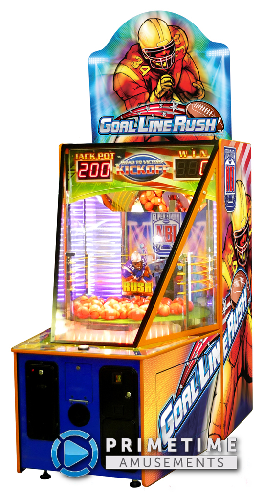 Goal Line Rush ElectroMechanical Ticket Redemption Football Arcade Game