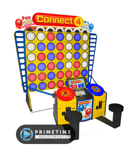 Connect 4 Deluxe Redemption Game by Bay Tek Games