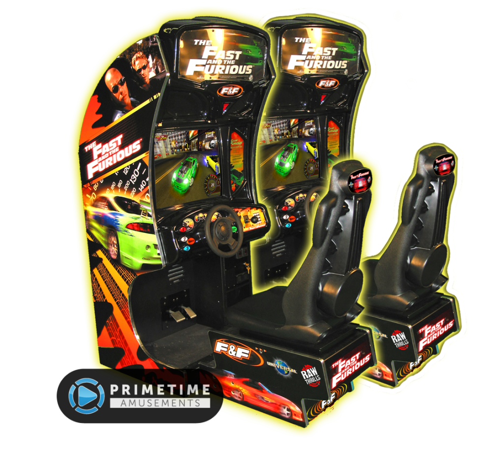The Fast And The Furious Twin Racing Arcade Game