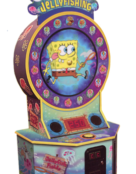 Spongebob Squarepants Jelly Fishing Redemption Arcade Game