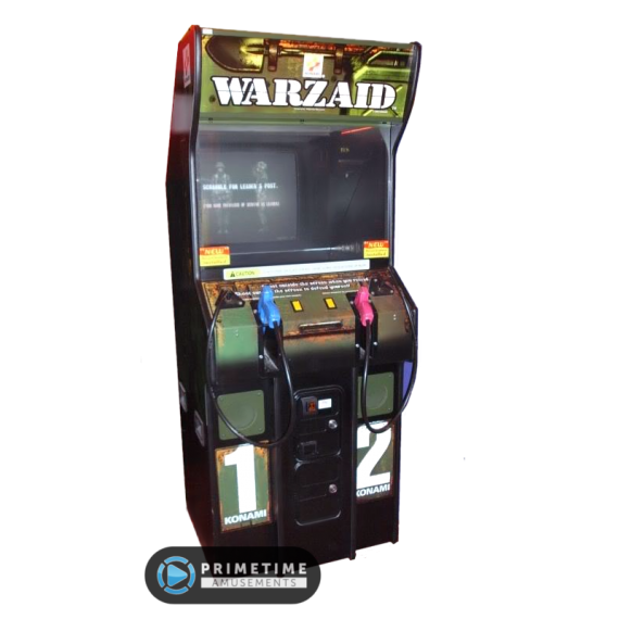 Warzaid video arcade game by Konami