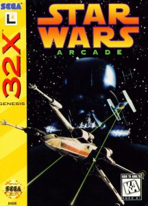 98396 Star Wars Arcade Sega 32x Front Cover