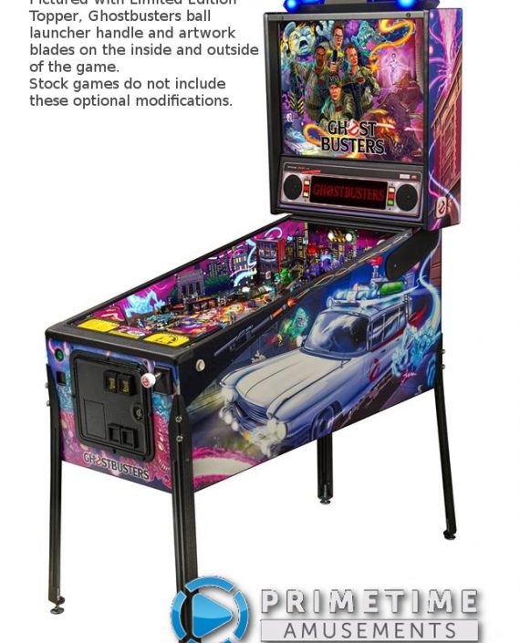 Ghostbusters Pro Pinball with modifications