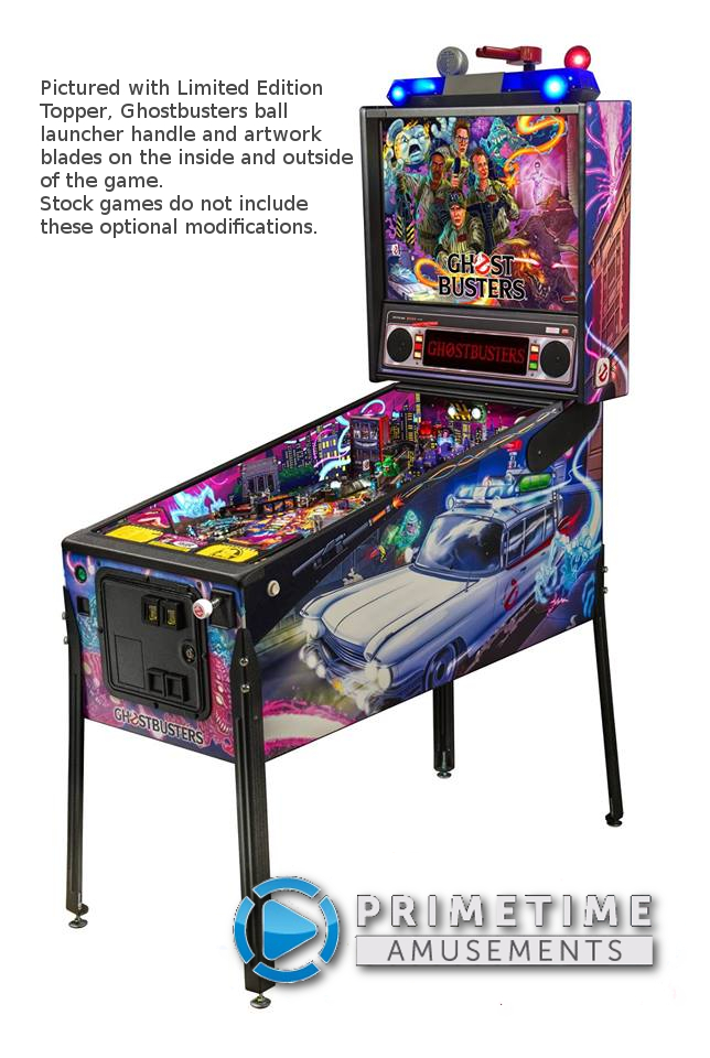 Ghostbusters Pro Pinball with modifications