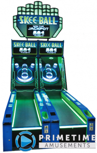 Skee Ball Twin Model With Deluxe Marquee