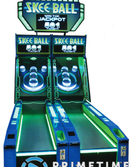 Skee Ball Twin Model With Deluxe Marquee