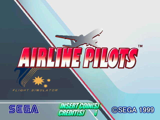 Airline Pilots Title screen