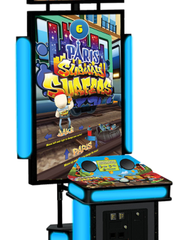 Subway Surfers 65" Deluxe arcade game by Costal Amusements