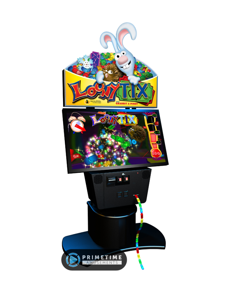 LoonyTIX videmption arcade game by Incredible Technologies