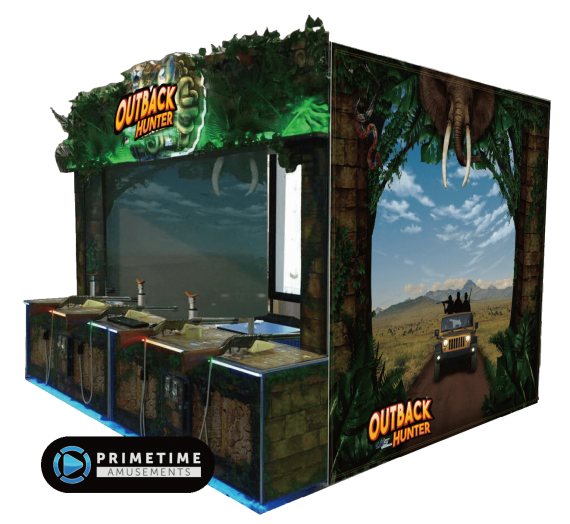 Outback Hunter Video Shooting Gallery Arcade Game By Universal Space