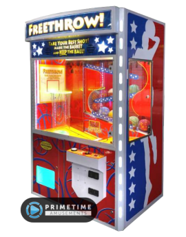 Freethrow / Free Throw basketball prize arcade machine by Family Fun Companies