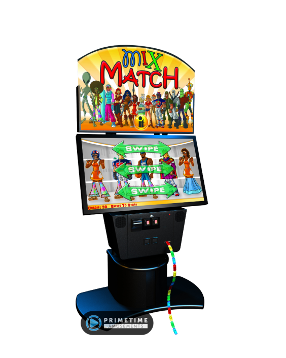 Mix Match videmption arcade game by Incredible Technologies